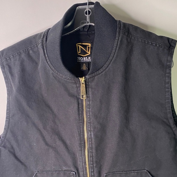Noble Outfitters Men's Size XL Black Utility Vest - Canvas - Insulated - 1036 - Picture 4 of 12